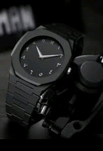 Black Arabic oura watch